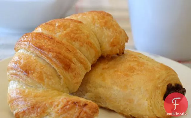 Flockige Butter Croissants