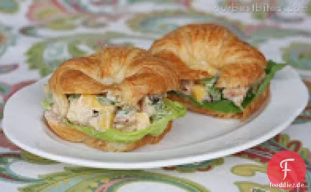 Teriyaki-Hähnchen-Salat-Sandwiches