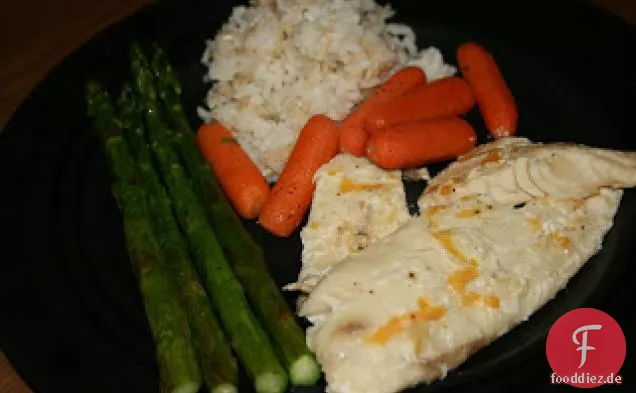 Folienpaket Tilapia Crockpot Rezept