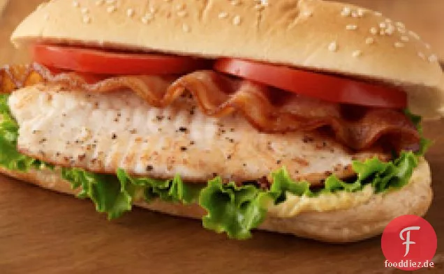BLT-Fisch-Sandwiches