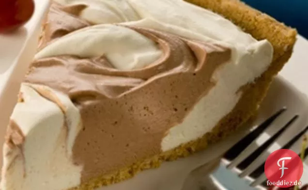 Schokolade Malve Swirl Pie