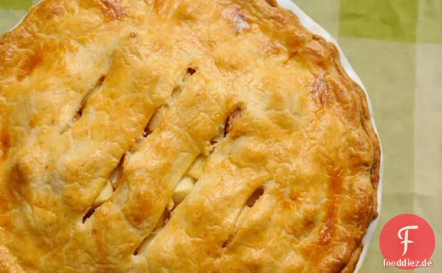 Braune Butter und Cheddar Apfelkuchen
