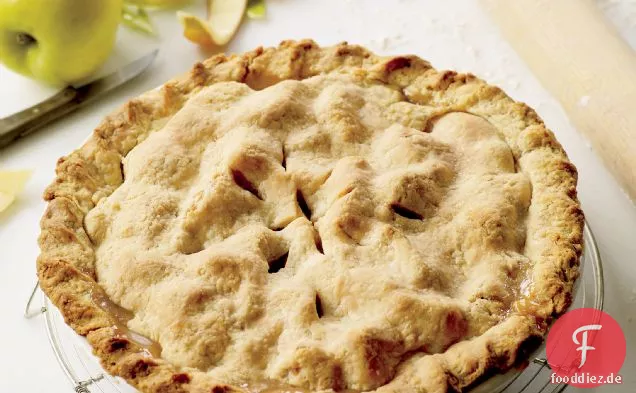 Apfelkuchen mit doppelter Kruste