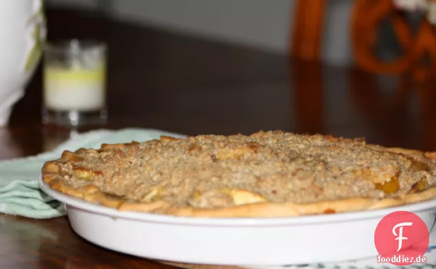 4. Juli: Apfel-Mango-Streuselkuchen