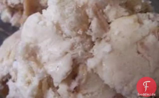 Apfelkuchen Eis