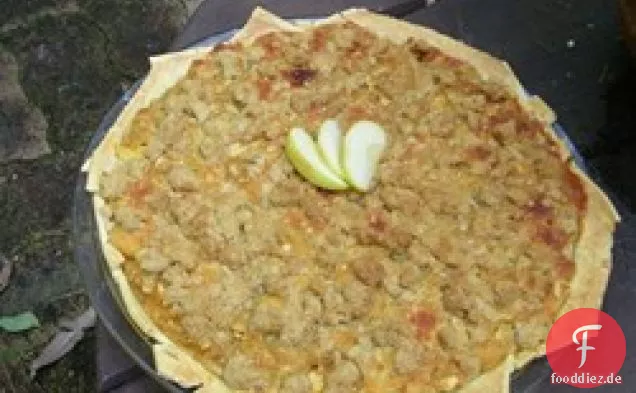 Brot Pudding Apfelkuchen