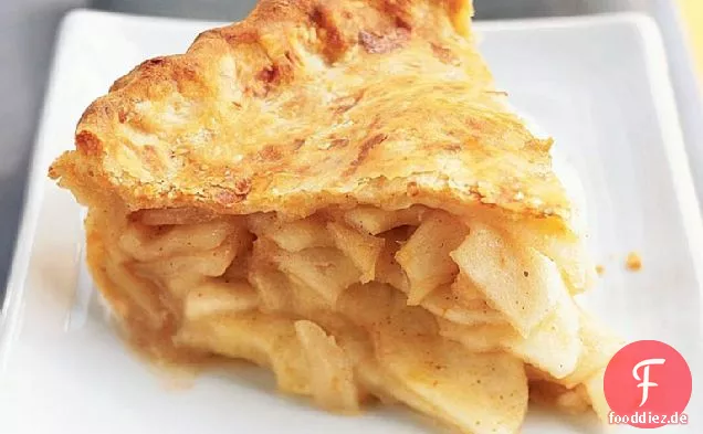 Apfelkuchen mit Cheddar-Kruste