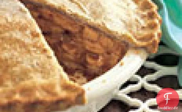 Pippin Apfelkuchen mit Haselnusskruste