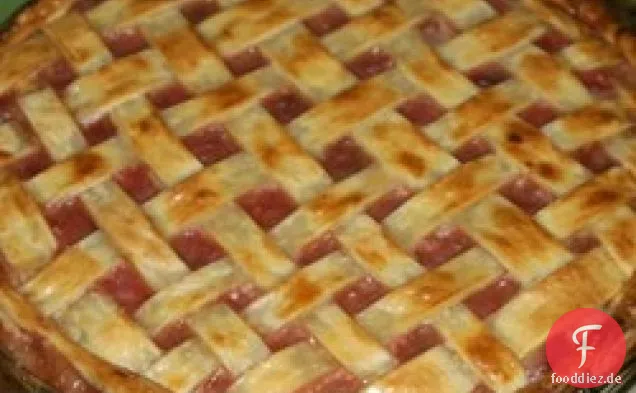 Schneller Apfel-Rhabarber-Kuchen