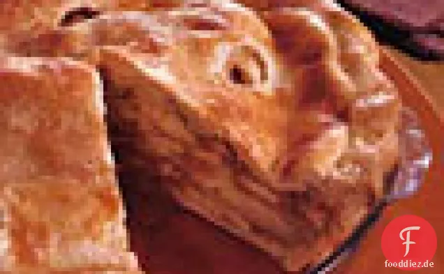 Klassischer Apfelkuchen mit doppelter Kruste