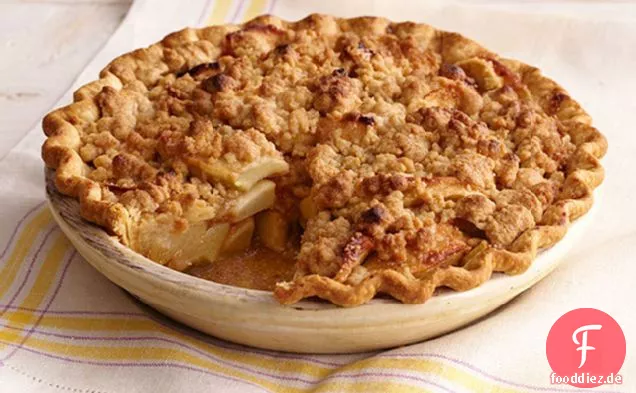 Apfel Crumble Pie