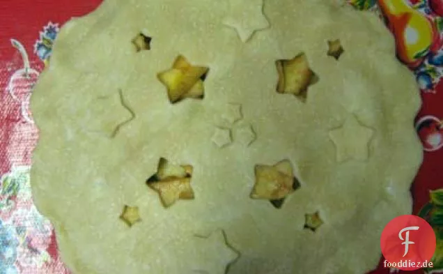 Klassischer Apfelkuchen mit Pâte Brisée Kruste Best Pie Bakeoff 20
