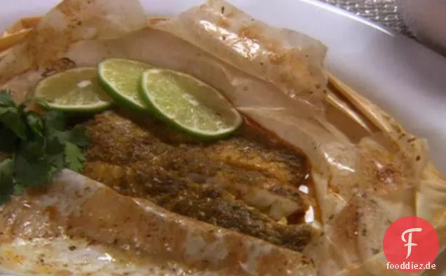 Tilapia Taschen mit Cilantro-Lemongrass Mojo