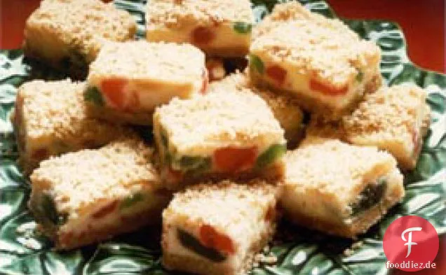 Merry Cherry Cheesecake Bars