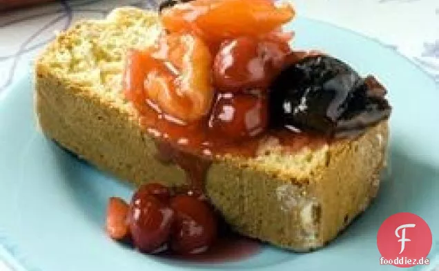 Heiß gebackene Früchte