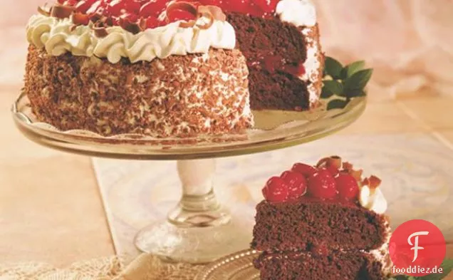 Schokoladen-Kirschkuchen