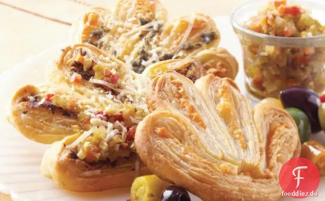 Pikante Käse Palmiers