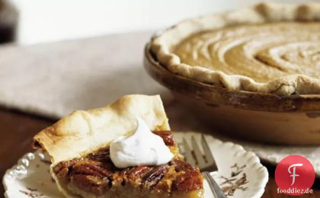 Pekannusskuchen mit Stachelcreme