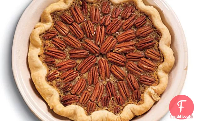 Ahorn-Bourbon Pecan Pie