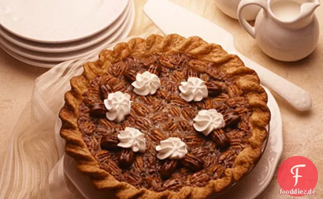 Dekadente Schokolade Pecan Pie