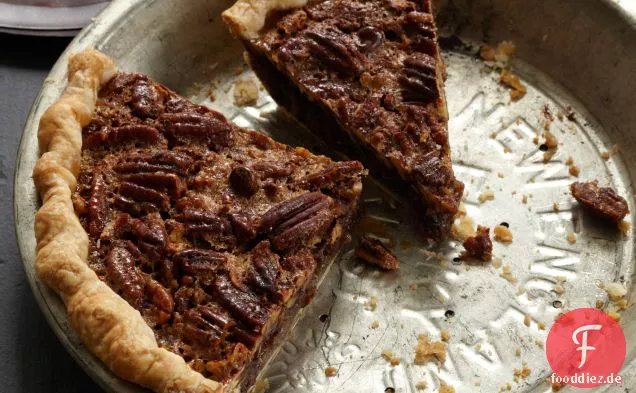 Schokoladen-Pekannuss-Torte mit Bourbon