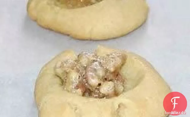 Pecan gefüllte Kekse