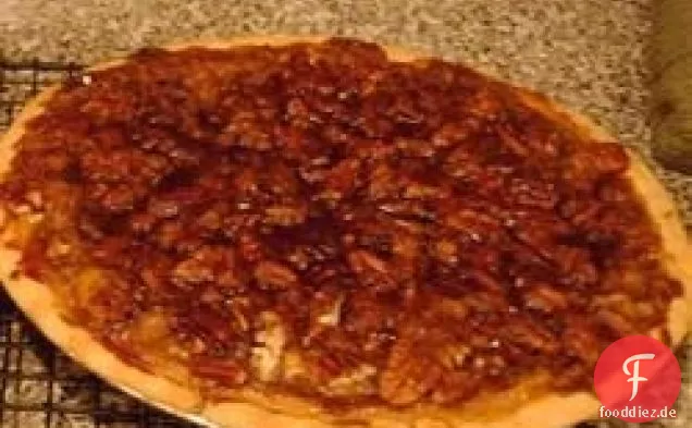 Karamell-Pekannuss-Kürbiskuchen