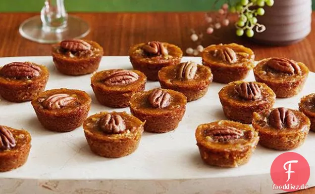 Mini Pecan Kürbiskuchen