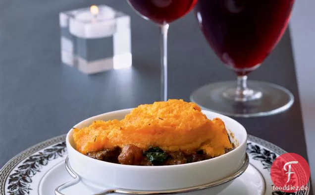 Lamm und Süßkartoffel Shepherd's Pies