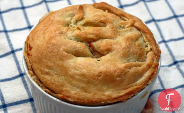 Abendessen heute Abend: Übrig gebliebener Truthahn Pot Pie