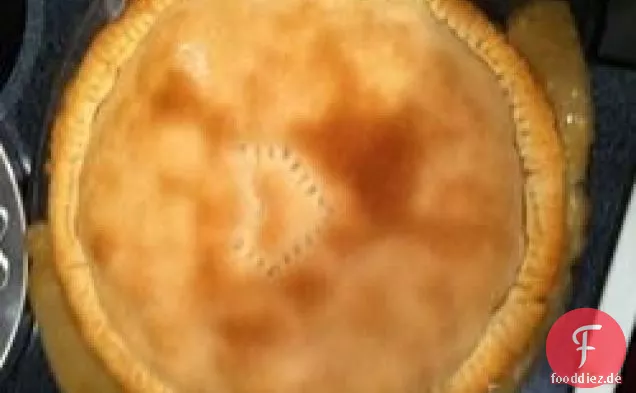 Übrig gebliebene Türkei Pot Pie