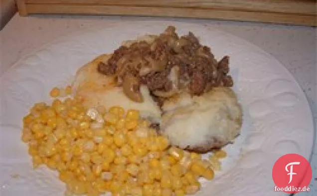 Rindfleisch Nudel Shepherd's Pie