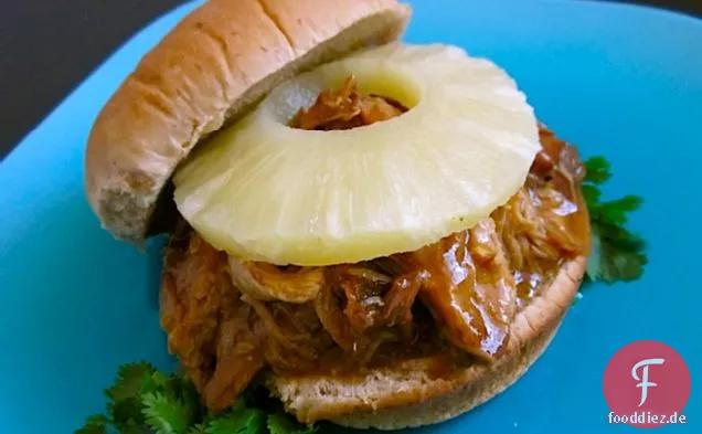 Teriyaki Schweinefleisch Sandwiches