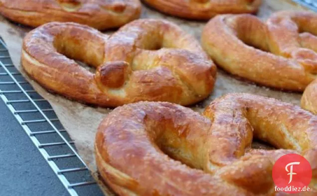 Weiche Brezeln