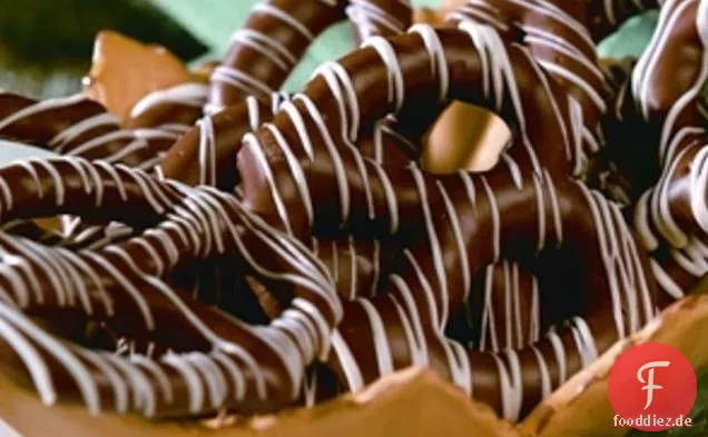 Jingle Bells Schokolade Brezeln