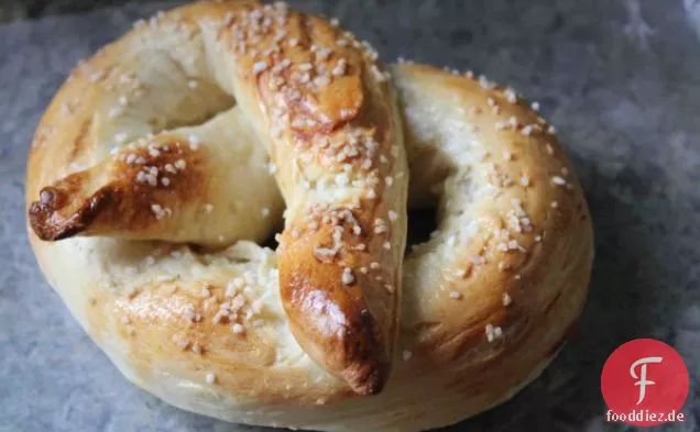 Hausgemachte weiche Brezel Rezept