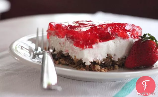 Erdbeer Jello Brezel Salat