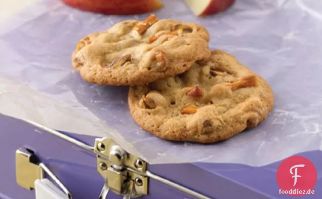 Brezel Karamell Chip Cookies