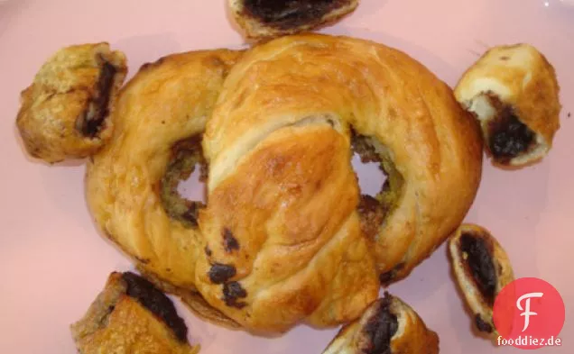 Cakespy: Mit Schokolade gefüllte Brezel-Nuggets
