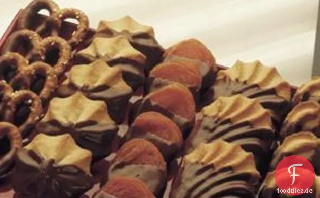 Schokolade getaucht Snacks