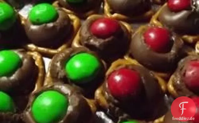Schokolade Brezel Leckereien