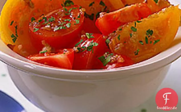 Tomaten Mit Sardellen-Dressing