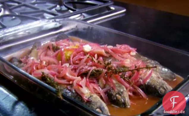 Escabeche von Forellen