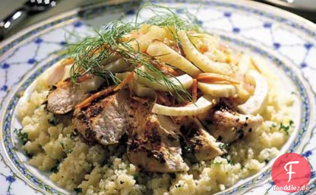 Huhn mit Fenchel