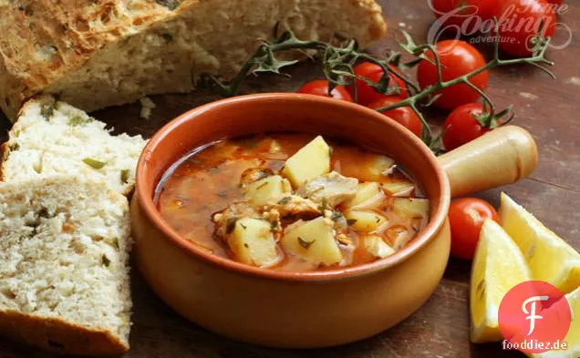 Fisch-Filet-Suppe