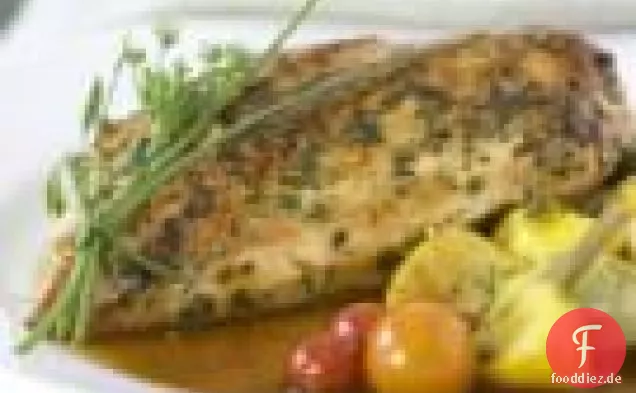 Kräuterhuhn mit Sommergemüse