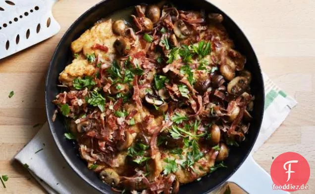 Huhn Marsala