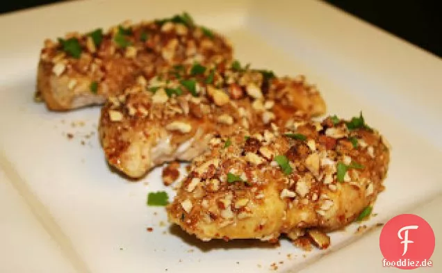 Hühnchen mit Mandelkruste