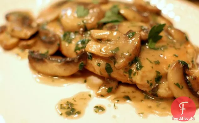 Huhn Marsala