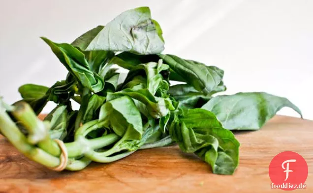 Gegrillte Tomaten Basilikum Huhn